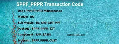 SPPf Maintenance